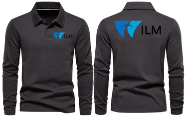 ILM AIRPORT LONG SLEEVE POLO